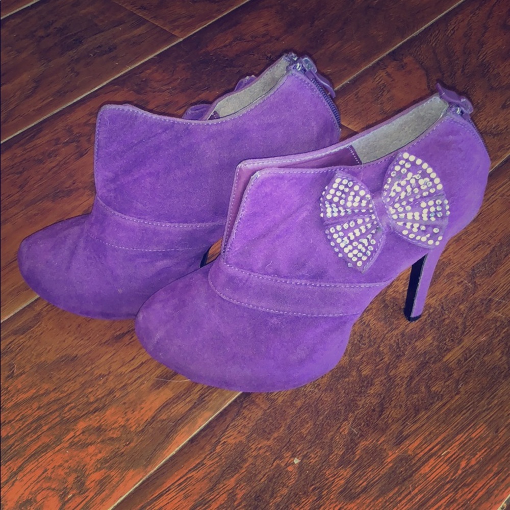 Purple heels